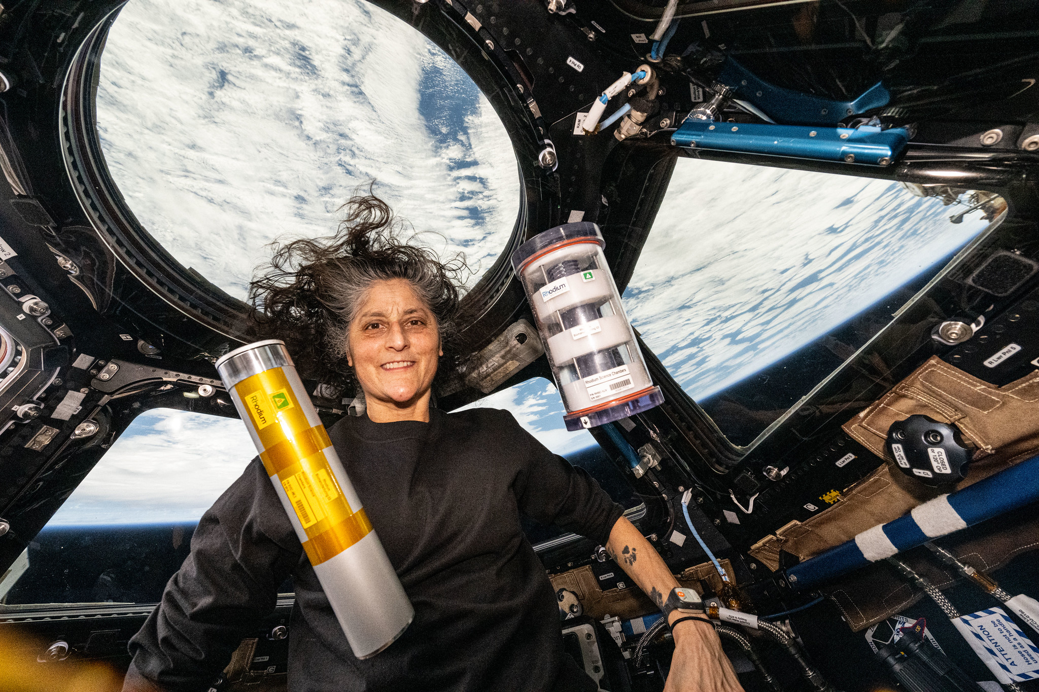 Suni Williams-ISS